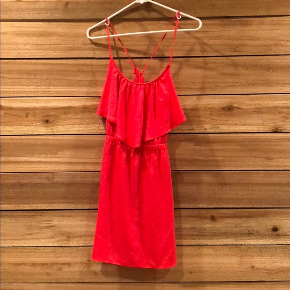 Hot Pink Shift Dress